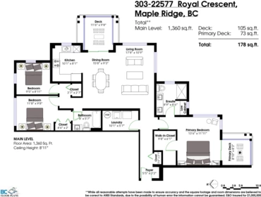 Walk-In Closet Photo of 303 22577 Royal Crescent, Maple Ridge, BC