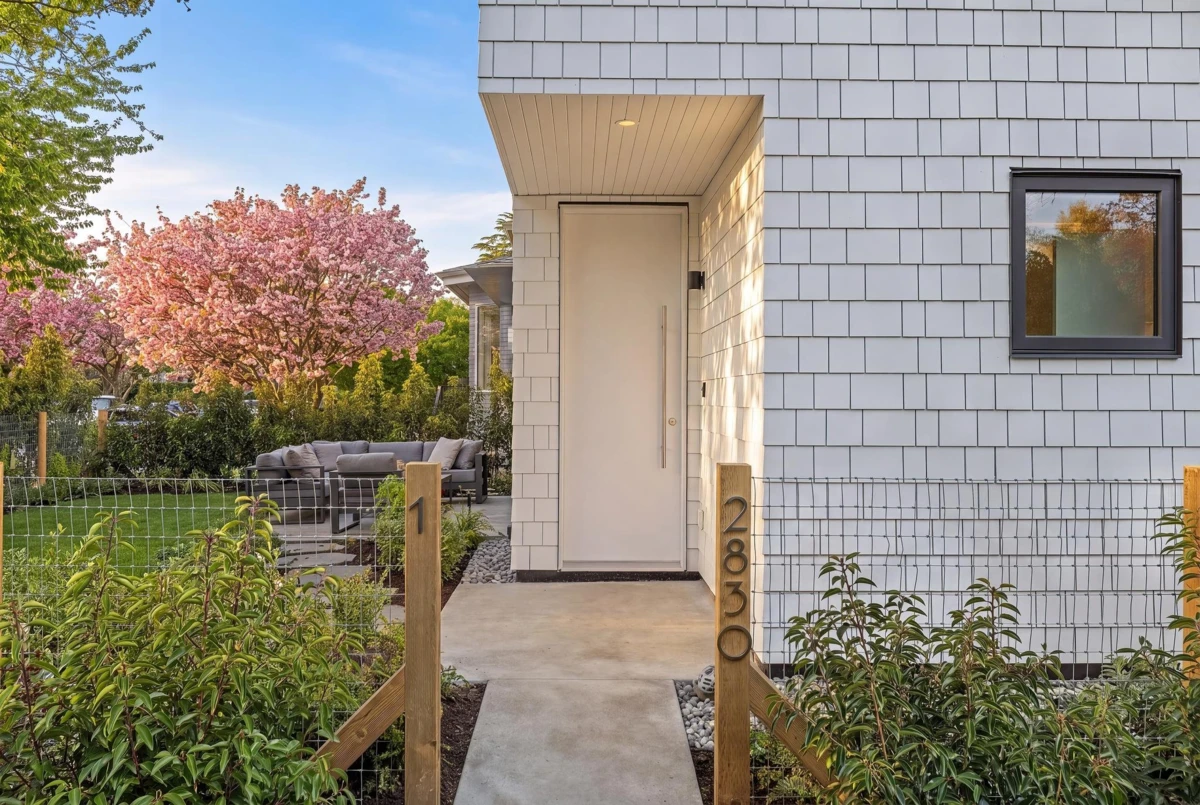 Exterior Rear Photo of 1 2830 Musqueamview Street, Vancouver, BC