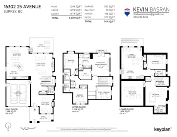 Aerial View of 16302 25 Avenue, Surrey, BC