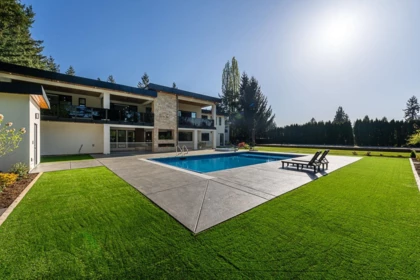 Aerial View of 25031 57 Avenue, Langley, BC