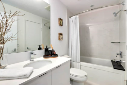 Powder Room Photo of 320 723 W 3rd Street, North Vancouver, BC