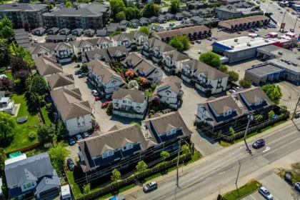Aerial View of 9 45740 Thomas Road, Chilliwack, BC