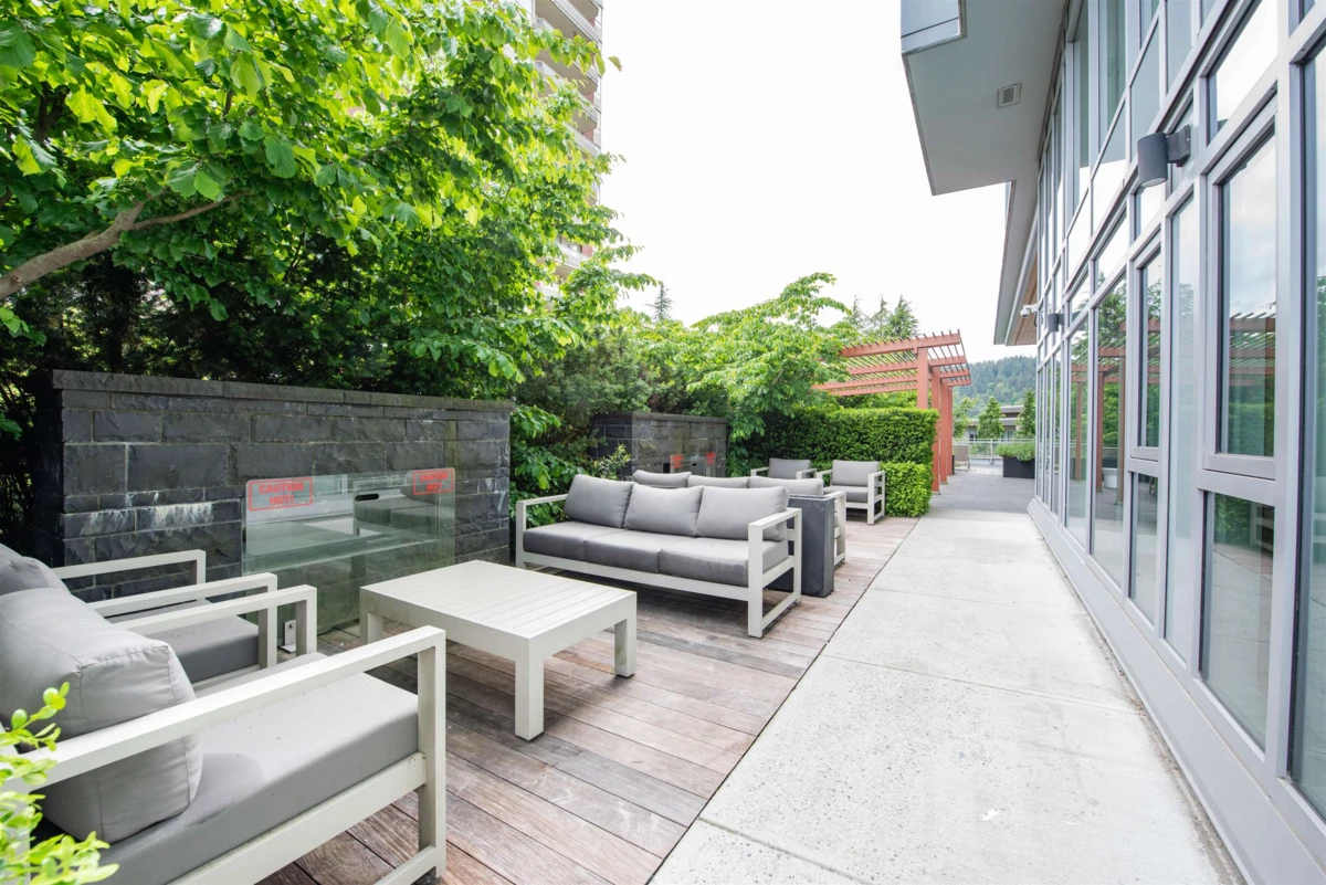 Exterior Rear Photo of 1105 520 Como Lake Avenue, Coquitlam, BC