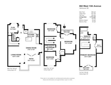 Entry Foyer Photo of 682 W 13th Avenue, Vancouver, BC