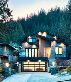 Aerial View of 4365 Mountain Highway, North Vancouver, BC