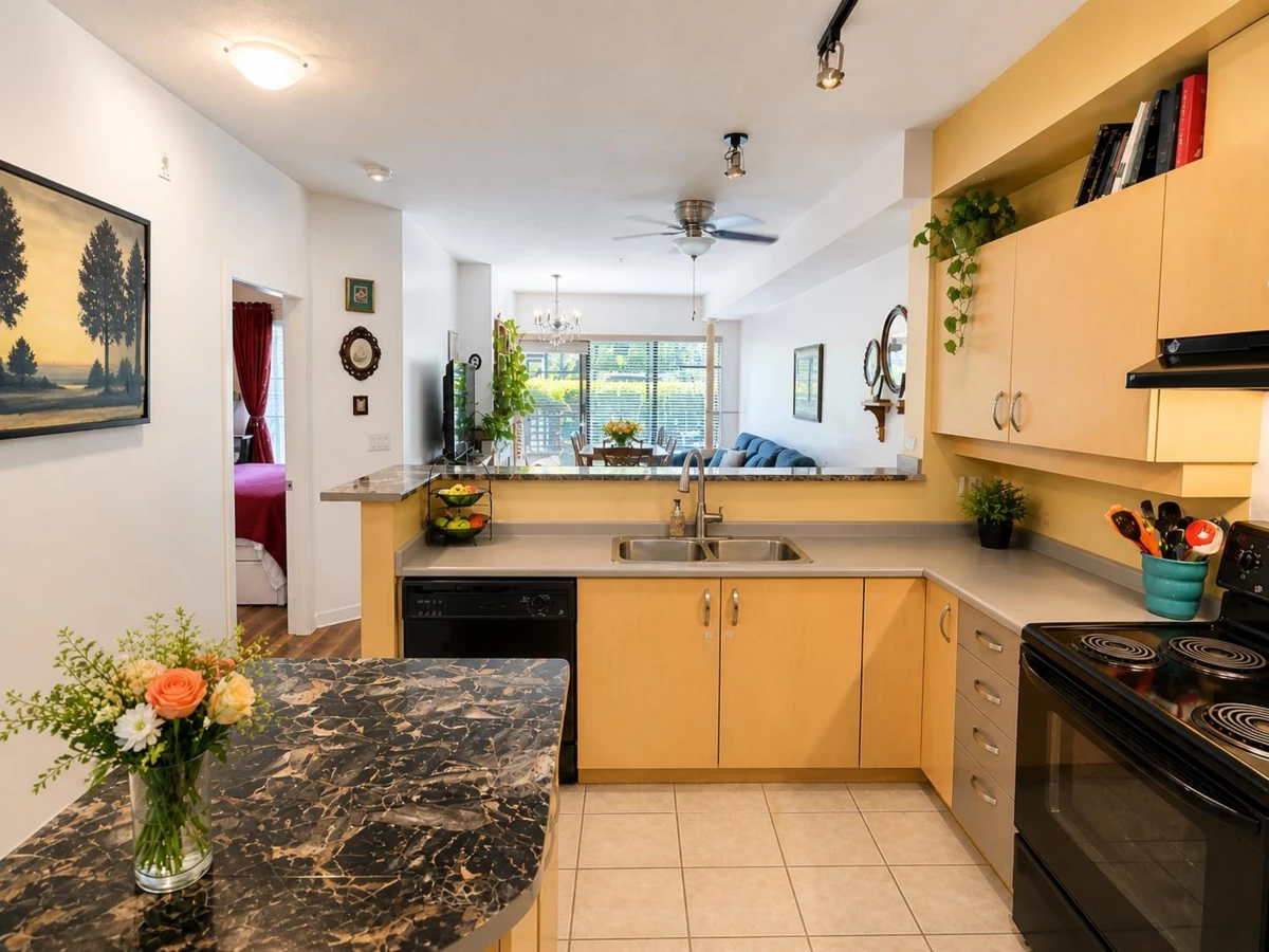 Family Room Photo of 121 10866 City Parkway, Surrey, BC