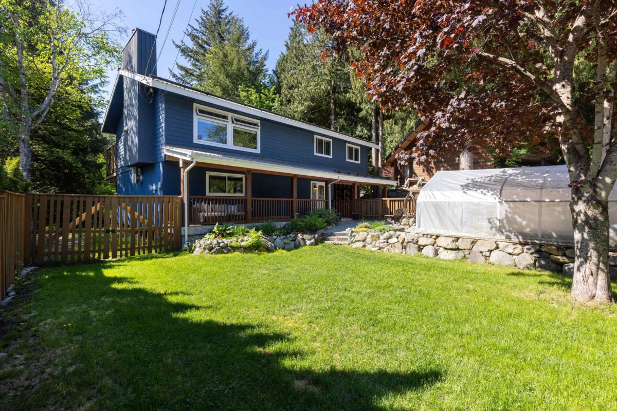 Exterior Rear Photo of 1350 Fernwood Drive, Pemberton, BC