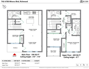TH2 6788 Minoru Boulevard, Richmond, BC, Richmond — Townhouse for sale