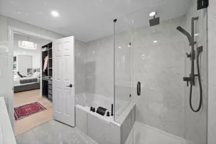 Aerial View of 103 3399 Capilano Crescent, North Vancouver, BC