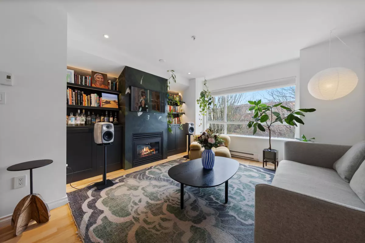 Living Room Photo of 303 2688 Watson Street, Vancouver, BC