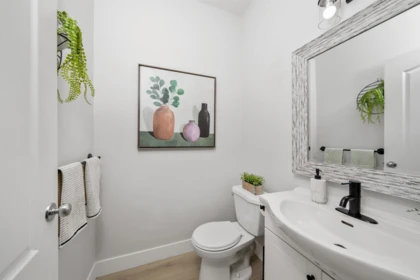Powder Room Photo of 20 11720 Cottonwood Drive, Maple Ridge, BC