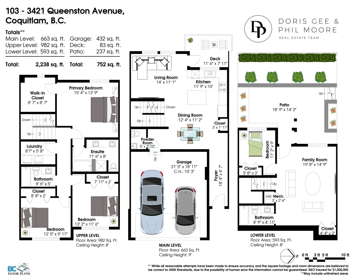 Family Room Photo of 103 3421 Queenston Avenue, Coquitlam, BC