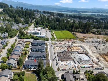Aerial View of 103 3421 Queenston Avenue, Coquitlam, BC