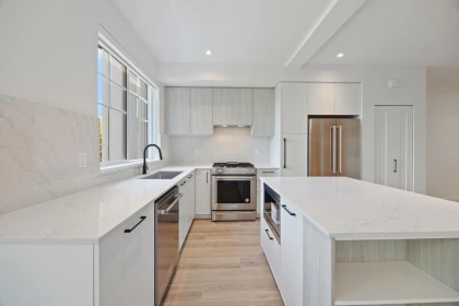 Kitchen Island Photo of 103 3421 Queenston Avenue, Coquitlam, BC