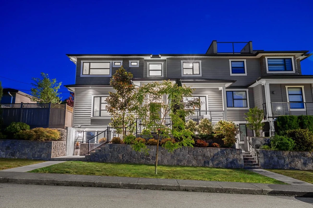 Exterior Rear Photo of 1308 Forbes Avenue, North Vancouver, BC