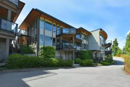 Outdoor Patio Photo of 302 5780 Marine Way, Sechelt, BC