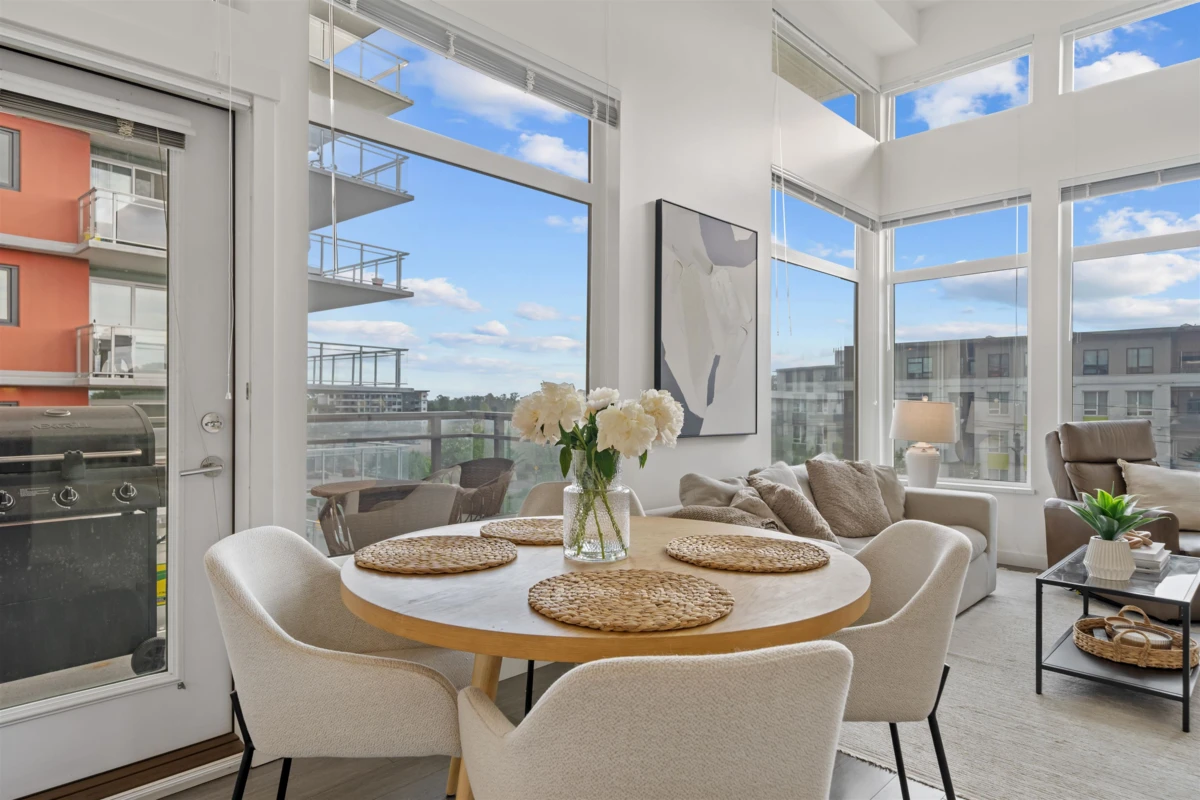 Dining Area Photo of 502 3263 Pierview Crescent, Vancouver, BC