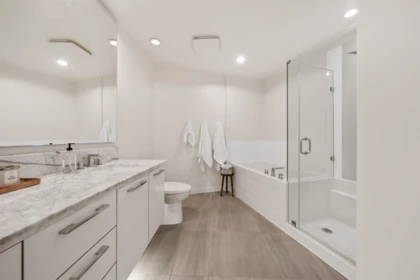 Powder Room Photo of 502 3263 Pierview Crescent, Vancouver, BC