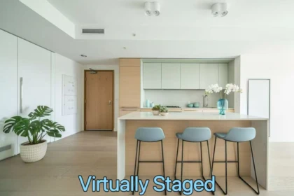 Kitchen Island Photo of 4306 1289 Hornby Street, Vancouver, BC