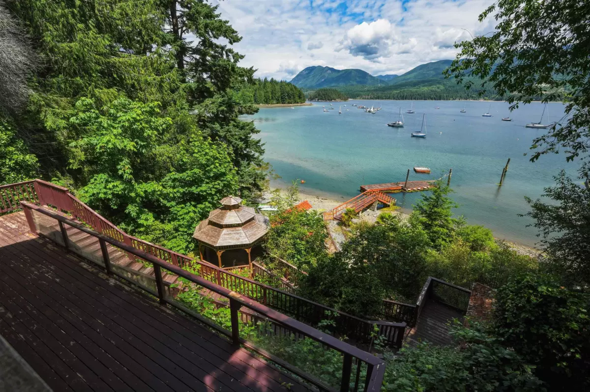 Exterior Rear Photo of 5810 Marine Way, Sechelt, BC
