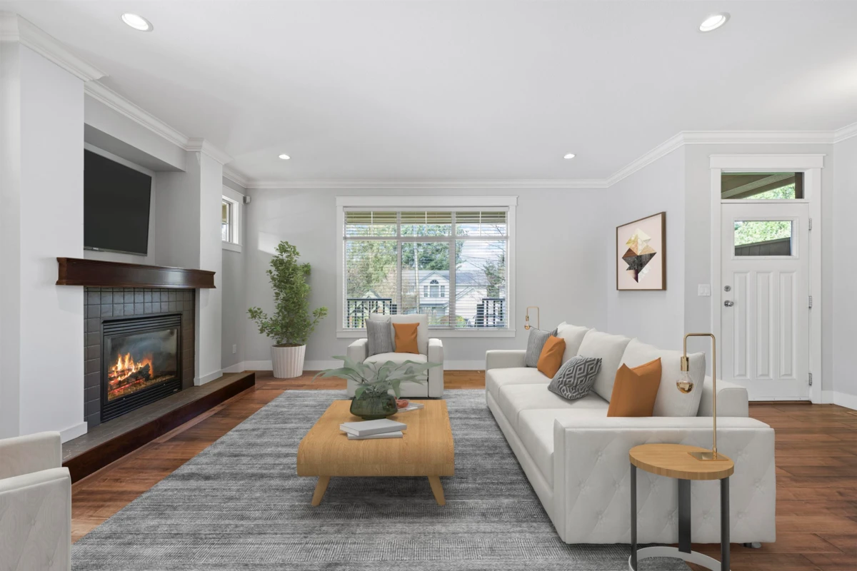 Living Room Photo of 1 3008 Ash Street, Abbotsford, BC
