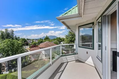 Outdoor Deck Photo of 303 7651 Amber Drive, Chilliwack, BC
