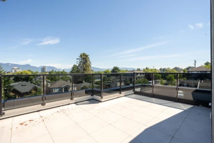 Outdoor Patio Photo of 1 1450 E 30th Avenue, Vancouver, BC