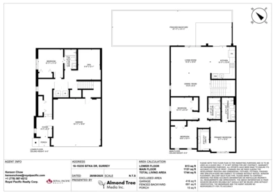 Aerial View of 18 15235 Sitka Drive, Surrey, BC
