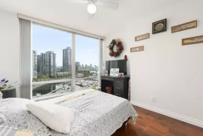 Bedroom 4 Photo of 1201 1228 Marinaside Crescent, Vancouver, BC