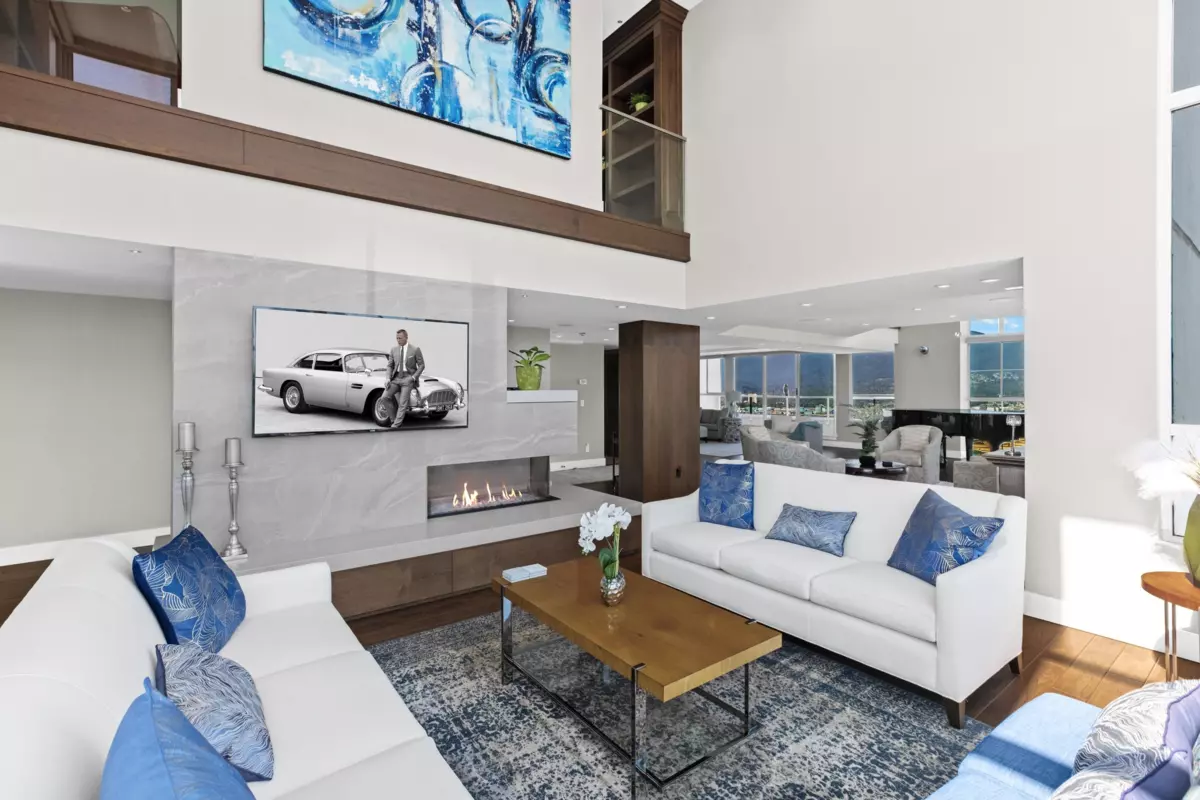 Family Room Photo of 3102 717 Jervis Street, Vancouver, BC