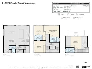 Backyard Photo of 2 3576 E Pender Street, Vancouver, BC
