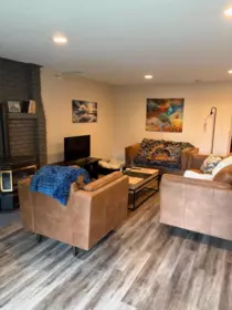 Basement Recreation Room Photo of 5350 Benner Road, Sechelt, BC