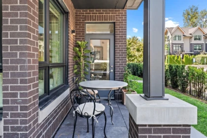 Aerial View of 119 2035 Glenaire Drive, North Vancouver, BC