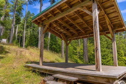 Outdoor Deck Photo of 1-861 Bluff Road, Galiano Island, BC