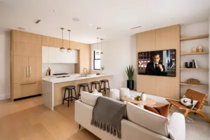 Living Room Photo of 2 4828 Albert Street, Burnaby, BC
