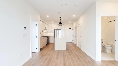 Kitchen Island Photo of 711 27254 Aldergrove Town Centre Drive, Langley, BC