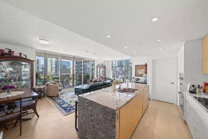 Kitchen Island Photo of 806 1678 Pullman Porter Street, Vancouver, BC
