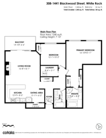 308 1441 Blackwood Street, White Rock, BC, White Rock — Apartment/Condo for sale