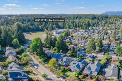 4055 W 39th Avenue, Vancouver, BC, Vancouver — Single Family Residence for sale