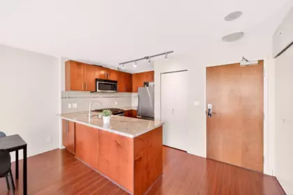 Kitchen Island Photo of 606 8280 Lansdowne Road, Richmond, BC