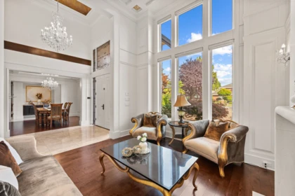 Living Room Photo of 6260 Chatsworth Road, Richmond, BC