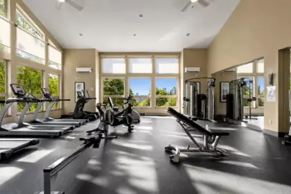 Aerial View of 306 3050 Dayanee Springs Boulevard, Coquitlam, BC