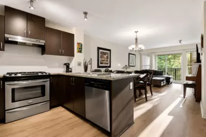Dining Area Photo of 306 3050 Dayanee Springs Boulevard, Coquitlam, BC