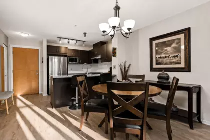 Kitchen Island Photo of 306 3050 Dayanee Springs Boulevard, Coquitlam, BC