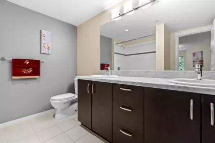Powder Room Photo of 306 3050 Dayanee Springs Boulevard, Coquitlam, BC