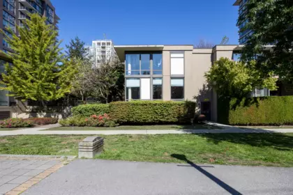 Exterior Rear Photo of TH1 6333 Katsura Street, Richmond, BC