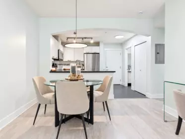 Living Room Photo of 204 7428 Byrnepark, Burnaby, BC