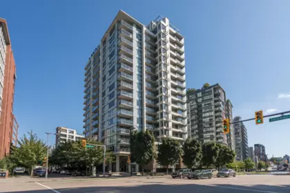 Aerial View of 107 110 Switchmen Street, Vancouver, BC