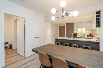 Breakfast Nook Photo of 107 110 Switchmen Street, Vancouver, BC