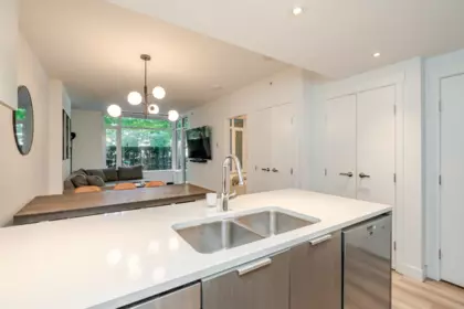Guest Bathroom Photo of 107 110 Switchmen Street, Vancouver, BC